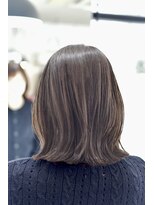 ルピナス(Lupinus)&nbsp;かすだけでまとまる切りっぱなしボブ