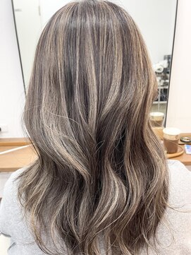 ランプ(Lamp) 白髪ぼかしにも/バレイヤージュカラー/ハイライト/中野/白髪染め
