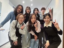 ヘアーアンドメイク サワ 天神店(Sawa)の雰囲気(いつも明るくフレンドリーな天神店スタッフ)