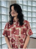 メンズロングパーマスタイル