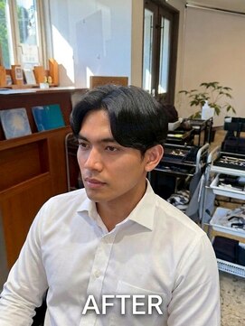 ジェットブラックキューサンロク(JET BLACK 936) ビジネスフェザーカスタムカット