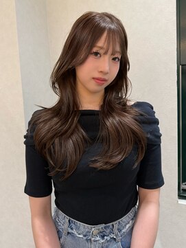 バランス ハレまち通り岡山駅前店(balance.) アッシュブラウン×レイヤーカット
