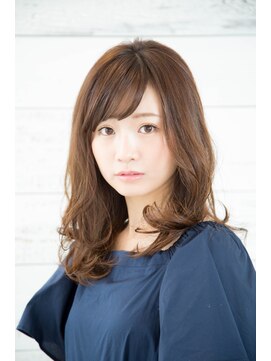 ミクラス 自由が丘(MICRAS) ハニーヘアセミディ/ルーズカール/マロンベージュ【自由が丘】