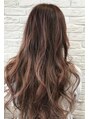 ヘアーブレイス(hair brace)&nbsp;暖色系のハイライトカラーです[千葉/JR千葉/千葉中央/京成千葉]