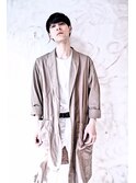サイドパートショート・フェザーマッシュ・ソフトツーブロック
