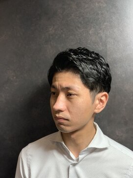 ヒロギンザ 神田店(HIRO GINZA) 20代30代40代ツーブロック×七三スタイル