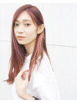 ヴィス ベリー店 オータムピンク×インナーカラー【前田泰助】