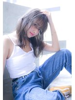 ケイト(kate) 【kate】大宮☆　ゆるふわミディアム×ダークシルバー