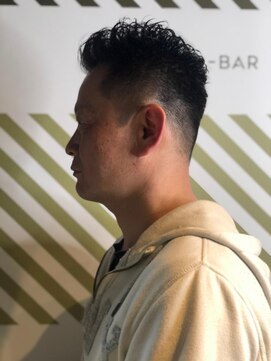 バーバーバー アカバネ(BARBER-BAR AKABANE) 大人のパーマスタイル【BARBER-BAR】