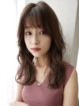 エル 横浜(eL) 【eL 横浜】大人フェミニン　顔周りレイヤー　小顔　(大島)