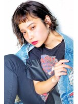 クシュ 所沢東口店(kusyu...)&nbsp;眉上バング×刈り上げボブ×スパイキーショート×ダブルカラー