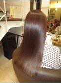 《見附 今町》M3D 美髪 ナチュラルピンク ストレートロング