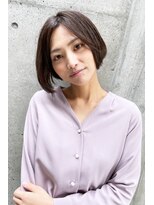 ニット 銀座(knit)&nbsp;《knit銀座》大人可愛い20代30代40代ショートボブ丸み前下がり