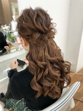 リレーション(Relation) ルーズハーフアップ