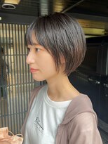 クルー(Creww KYOTO) 丸みを残した抜け感ショートスタイル