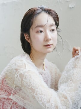 アイティーバイアルバム 松戸店(IT by ALBUM) レイヤーボブ_マチルダボブピンクベージュ_9602