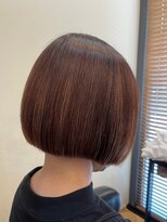 アルター(aL ter)&nbsp;まとまるボブ［切りっぱなしボブ/美髪/ピンクブラウン/鎌取］