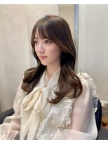 韓国くびれへア/顔周りカット【自由が丘】