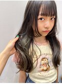おしゃれ度グンと上がる！インナーカラー☆キッズも大歓迎！