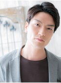 アップバングアースカラー大人メンズショートk名護大東