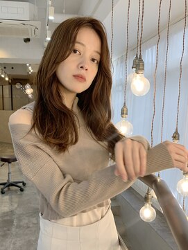 シアアルン 新小岩店(SHEER alun) ロング/巻き髪仕上げ/ブラウンカラー/SHEERalun新小岩