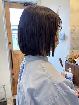 ソイ(soi) 切りっぱなしボブ