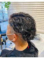 イメージア 町田店(IMAGE A) メンズ ツーブロック×パーマ