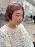 アシメマッシュボブ