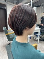 リミットバイアフィナー 大宮店(limit by Afinar)&nbsp;ブリーチなし赤系カラー／レディースショート