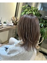 エンクス(enks.) ナチュラルハイライトカラーアッシュベージュ