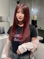 モニカ 栄店(MONIQA)&nbsp;ボルドーカラー × レイヤーカット