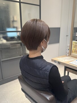 バサ 鷺ノ宮店(BASSA) 【スタイル】ショートボブ×ベージュカラー