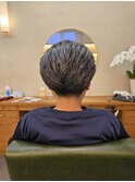 メンズカット　ツーブロック　イケオジ