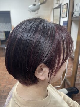 ぱ~ま屋 おおさき 白髪染めカラー+アンブレラーカラー