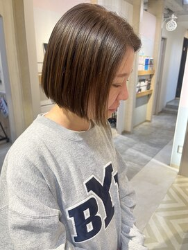 トゥーリ 二日市店(tuuli) 大人可愛いスタイル☆タッセルボブ/髪質改善