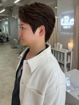 トレヘアー 京都 烏丸(tRe hair)&nbsp;ナチュラルフェザーパーマ / MEN'S HAIR / ニュアンスパーマ