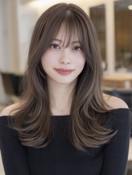 ハーシーバイアポロ 相模大野(HERSHE by apollo) 顔周り韓国レイヤー/くびれ/ハッシュカット/デジタルパーマ