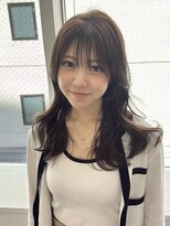 ユーフォリア 渋谷グランデ(Euphoria SHIBUYA GRANDE) オリーブベージュ 韓国巻き 顔周りカット Syuri