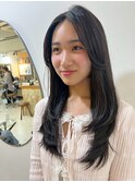 髪質改善/レイヤーカット/柔らかい縮毛矯正