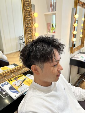 コワファースト  させぼ五番街店(COIFF1RST) ツイスパ×アップバング☆