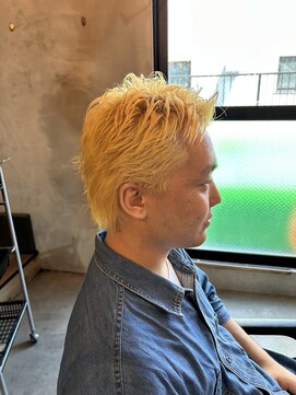 オーバー 町田店(OVER) 抜きっぱなしワンブリーチスパイキー