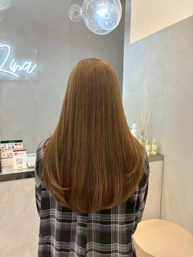 ジーナ  札幌大通(Zina) 美髪＊ブリーチなしダブルカラー＊アッシュブロンド＊髪質改善