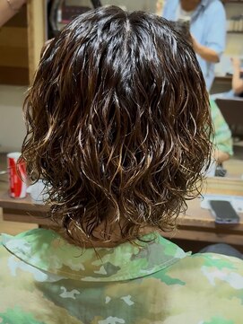 ヘアスペースブルーム エボリューション 庄内店(HAIR SPACE BLOOM evolution) 【庄内店／メンズパーマ】サーフカール