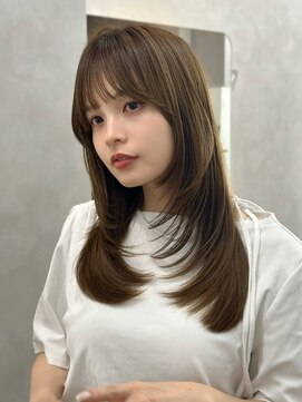 オムニス 表参道(Omnis) 韓国ヘアハッシュカット美髪レイヤーカット20代30代小顔顔周り