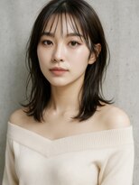 レモン(Lemon)&nbsp;20代/モテ髪/小顔カット/薄めバング/イメチェン/大人可愛い/上田