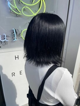 ハイレート ウニクス川越店(Hairate) 【Hairate本川越】シア―質感の軽やかボブ