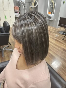 アンサ 阪急桂店(ANSA) ボブ×ハイライト