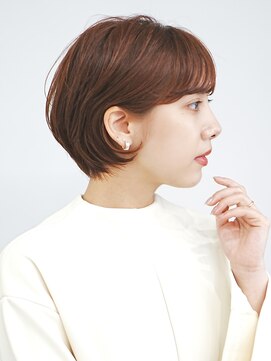 インセプション 銀座(INCEPTION) 前下がりショート・ボブ/絶壁解消/前髪あり/40代/30代/内巻き