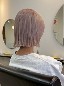 ラック 津田沼(LUCK) ペールピンク/ダブルカラーインナーカラーケアブリーチ