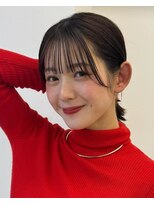 アイトーキョーエス 渋谷(AI TOKYO S) レイヤーボブ/オリーブベージュ/結べるボブ